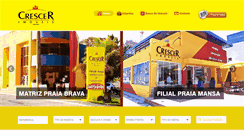 Desktop Screenshot of crescerimoveis.com.br